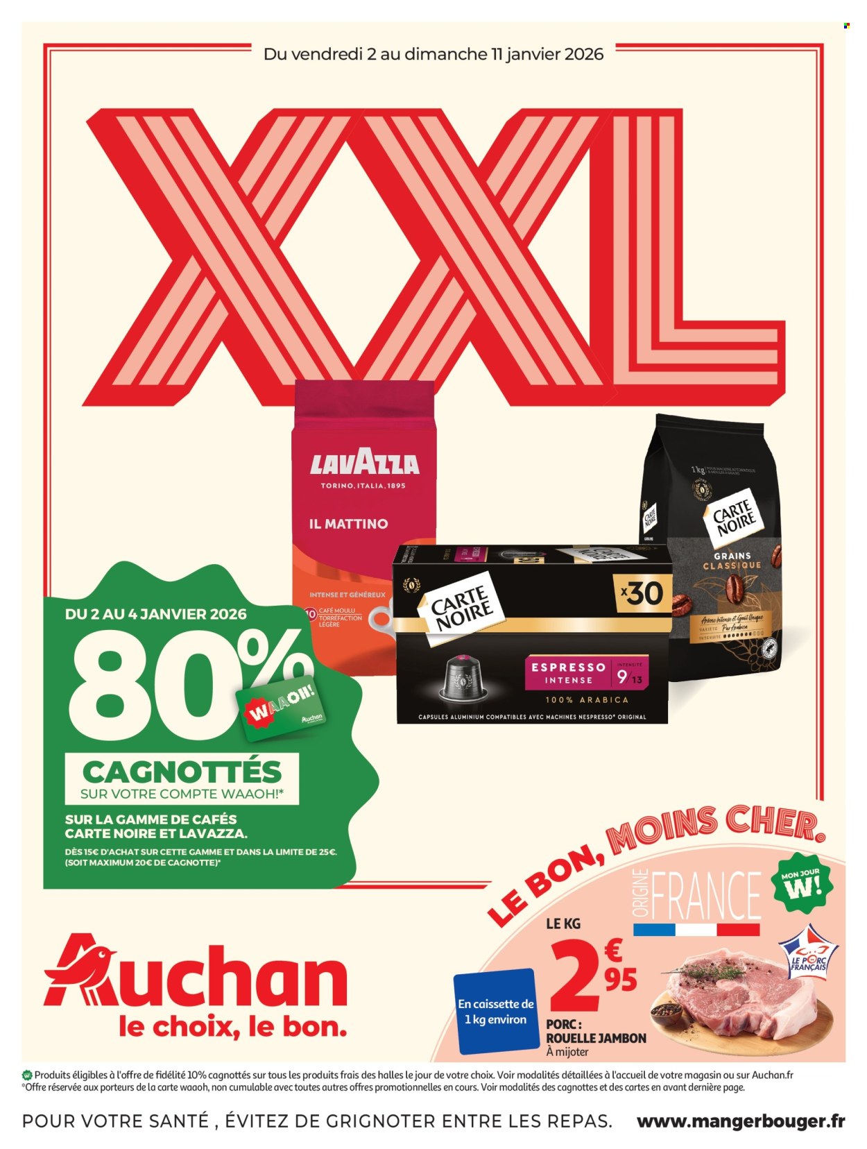 Catalogue Auchan - 02/01/2026 - 11/01/2026. Page 1