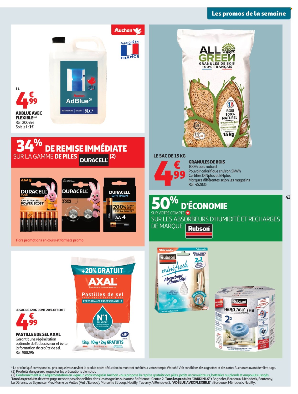 Catalogue Auchan - 02/01/2026 - 11/01/2026. Page 43