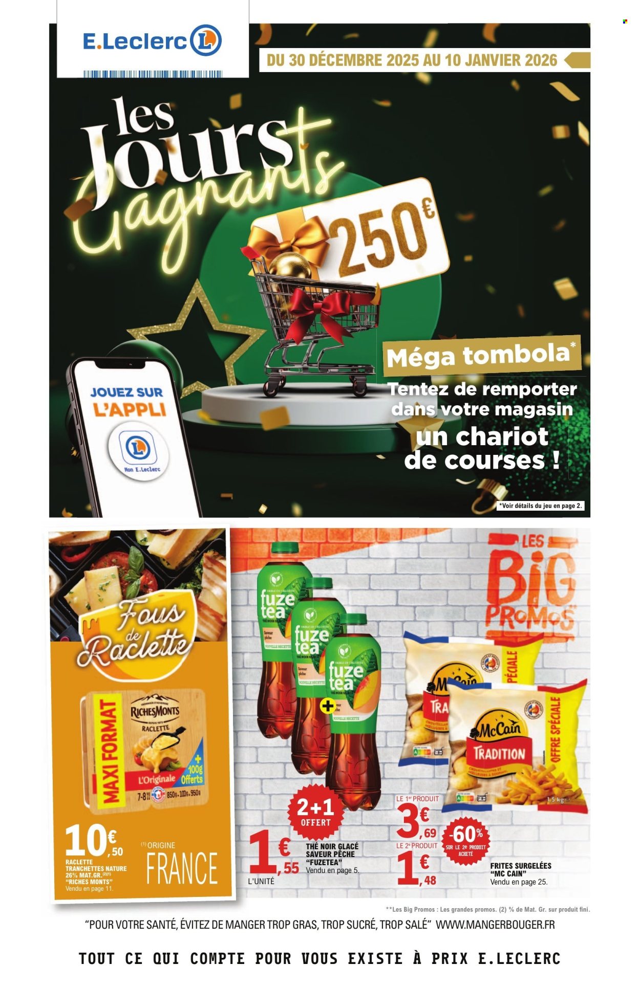 Catalogue E.Leclerc - 30/12/2025 - 10/01/2026. Page 1