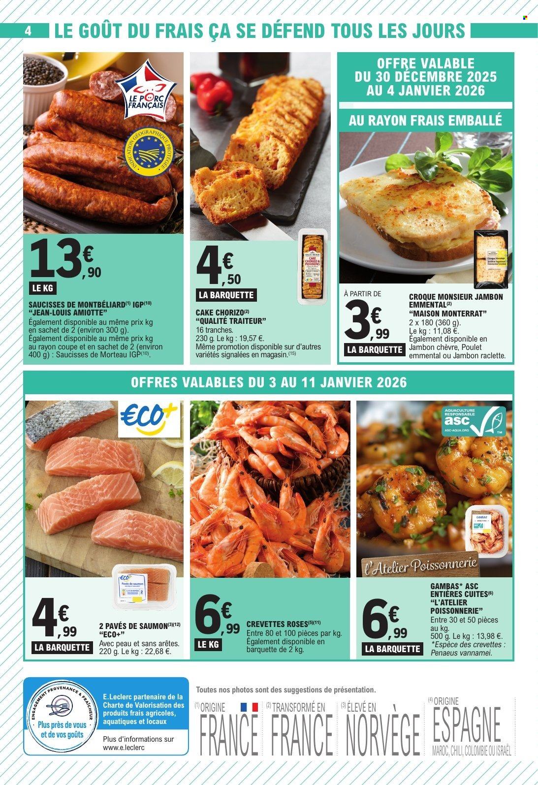 Catalogue E.Leclerc - 30/12/2025 - 10/01/2026. Page 4