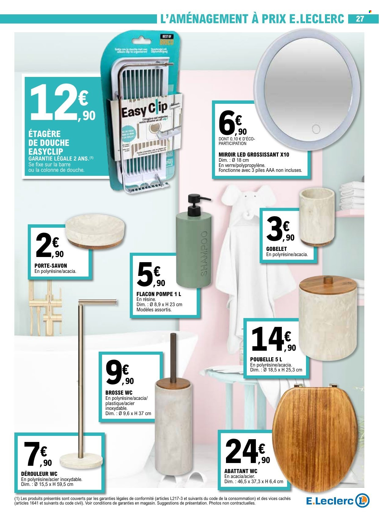 Catalogue E.Leclerc - 30/12/2025 - 10/01/2026. Page 27
