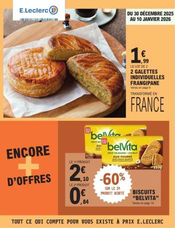 Catalogue E.Leclerc - 30/12/2025 - 10/01/2026.