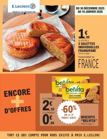 Catalogue E.Leclerc - 30/12/2025 - 10/01/2026.