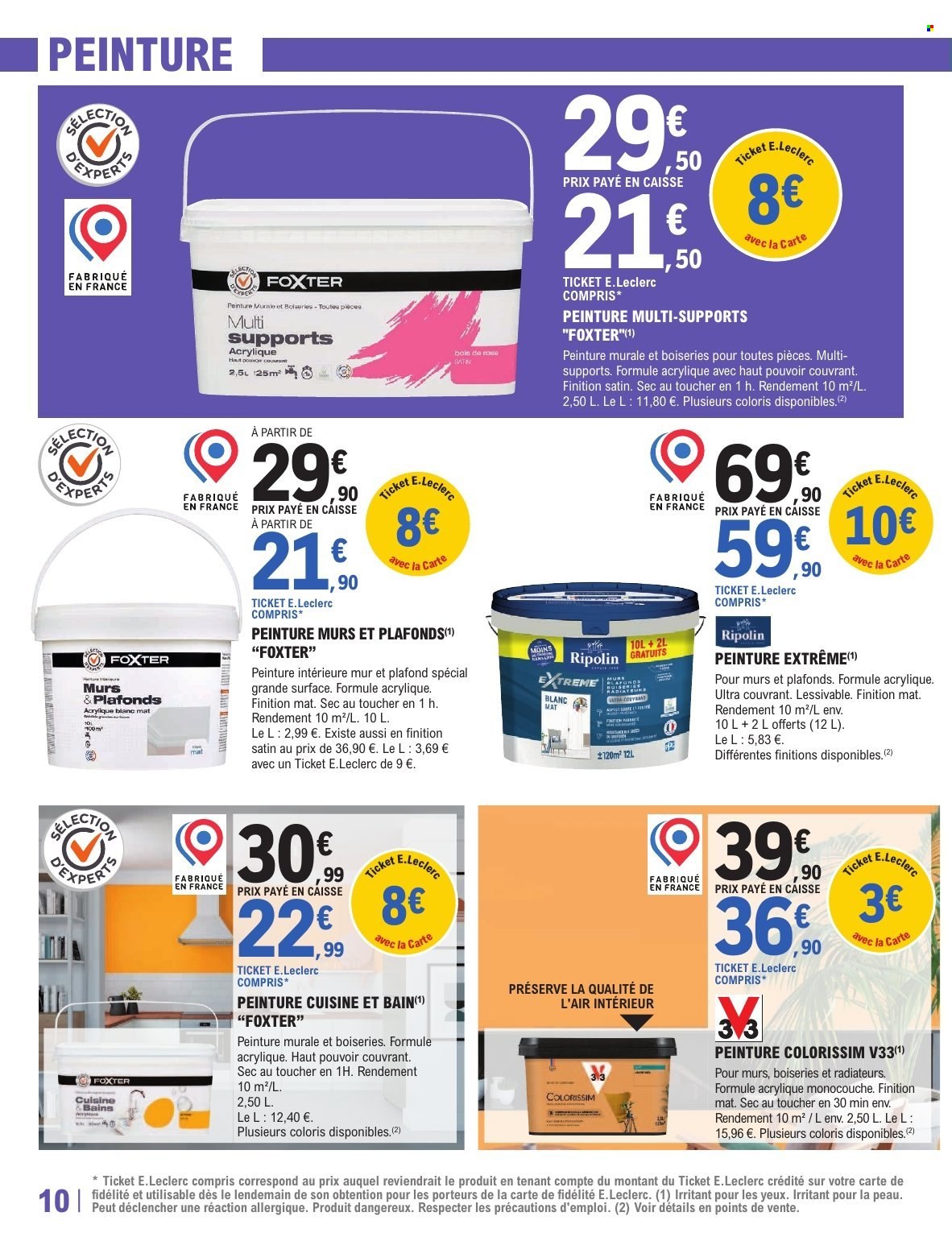 Catalogue E.Leclerc - 30/12/2025 - 17/01/2026. Page 10