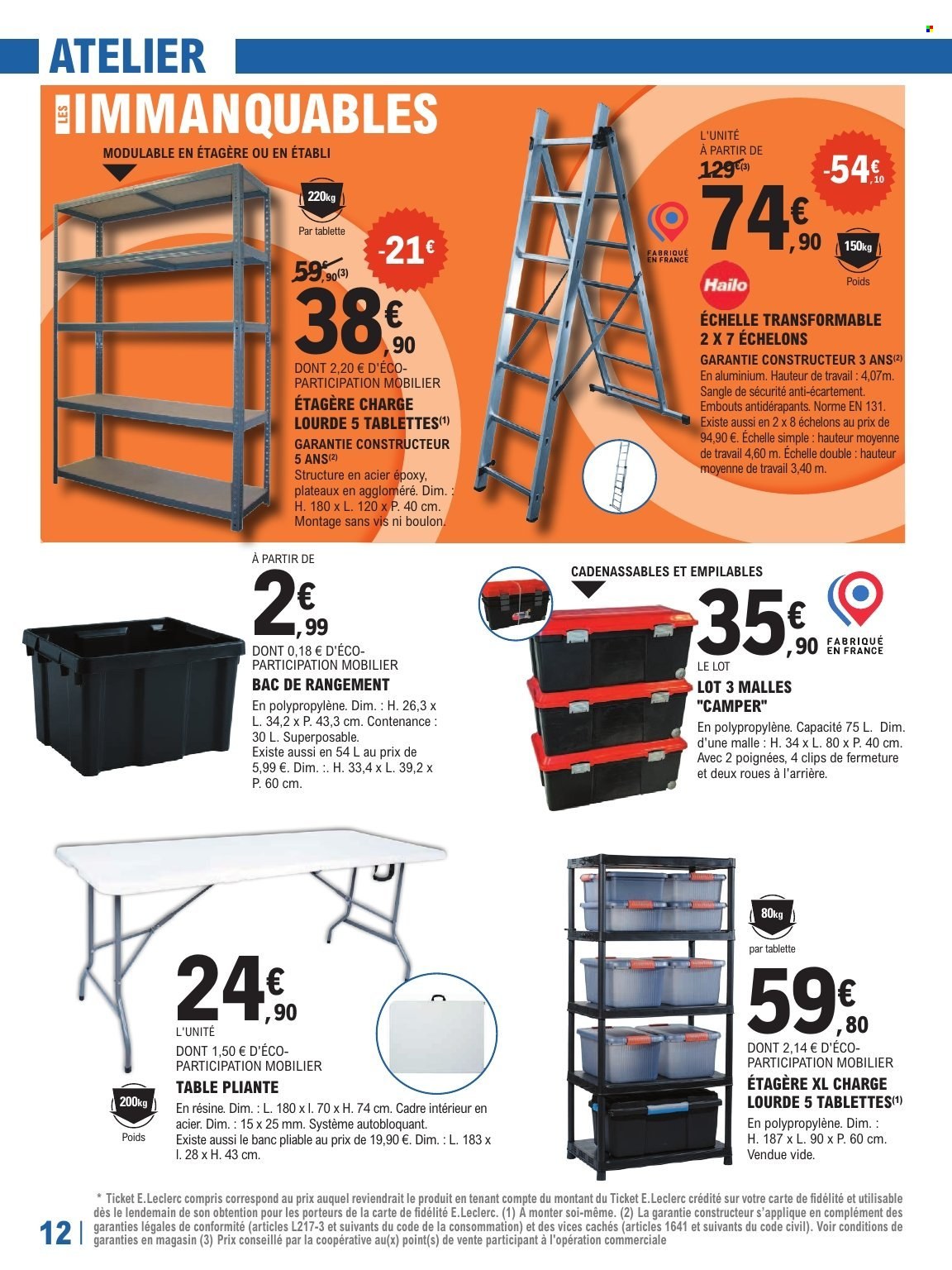 Catalogue E.Leclerc - 30/12/2025 - 17/01/2026. Page 12