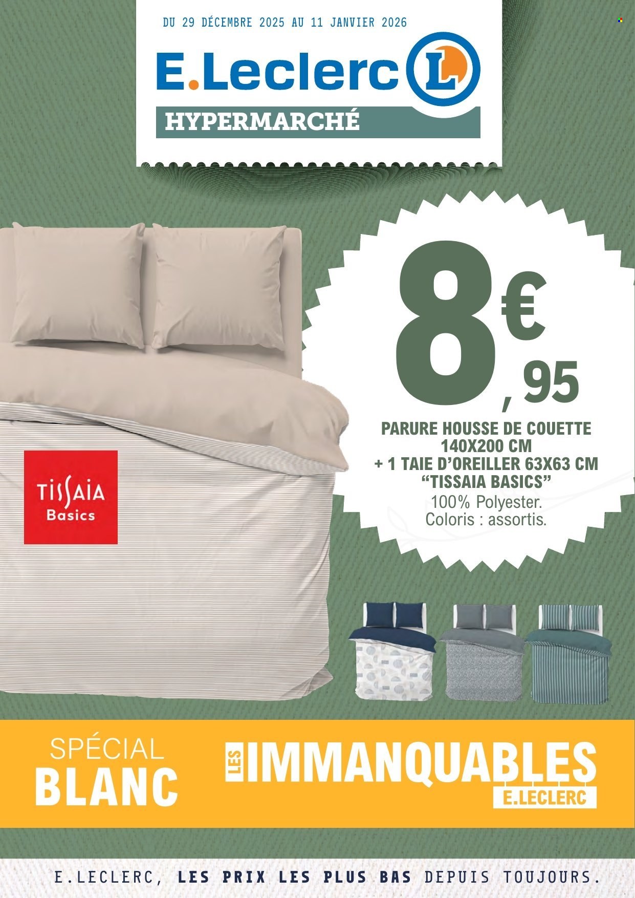 Catalogue E.Leclerc - 29/12/2025 - 11/01/2026. Page 1