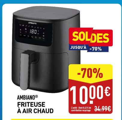 AMBIANO® Friteuse à Air Chaud