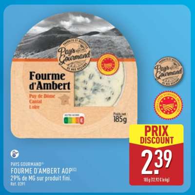 Fourme D'ambert Aop