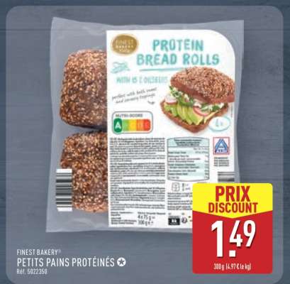 PETITS PAINS PROTÉINÉS