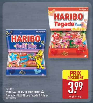 HARIBO® MINI SACHETS DE BONBONS