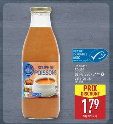 LES DORIS® SOUPE DE POISSONS