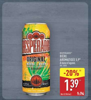DESPERADOS® BIÈRE AROMATISÉE 5,9°