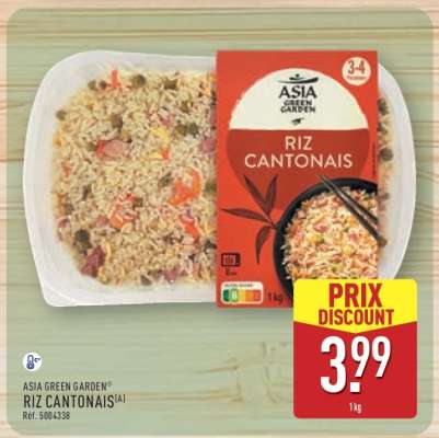 ASIA GREEN GARDEN RIZ CANTONAIS