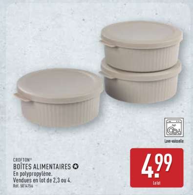CROFTON® BOÎTES ALIMENTAIRES