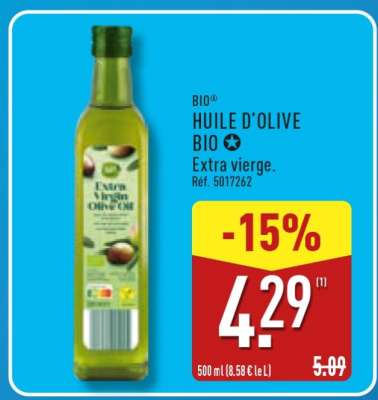 Huile d'olive Bio