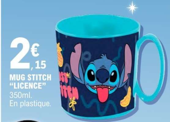 MUG STITCH “LICENCE”