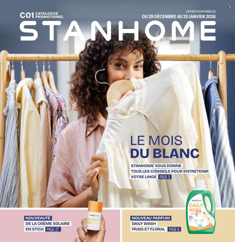 Catalogue Stanhome - 29/12/2025 - 25/01/2026.