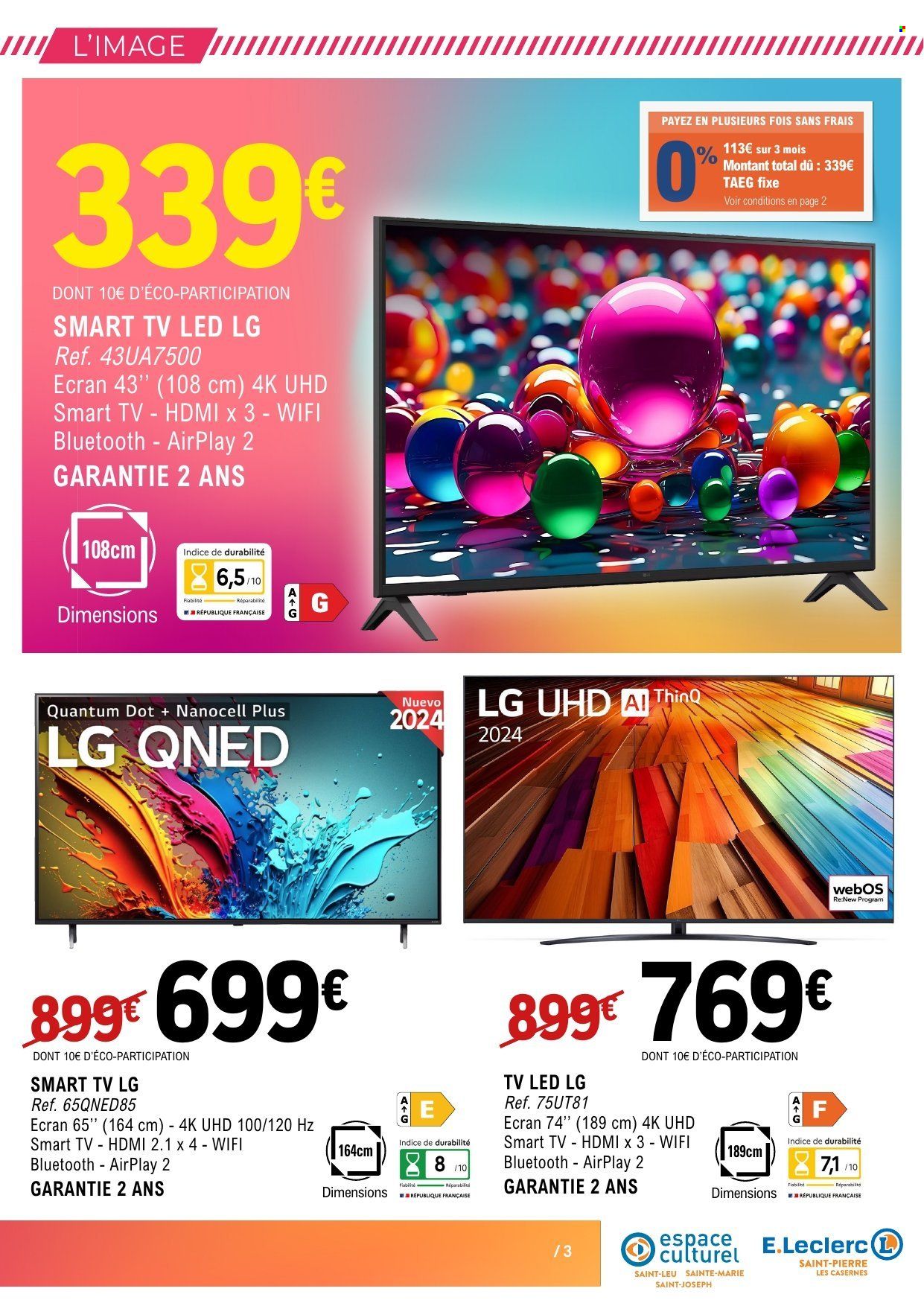 Catalogue E.Leclerc - 30/12/2025 - 11/01/2026. Page 3