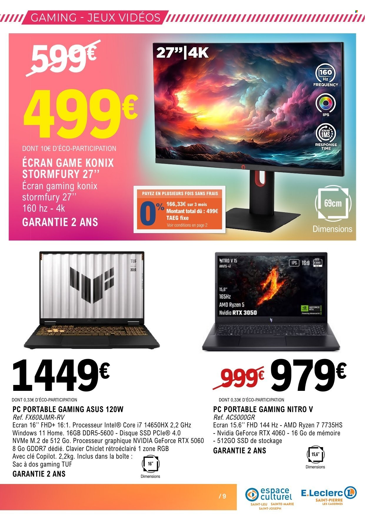 Catalogue E.Leclerc - 30/12/2025 - 11/01/2026. Page 9