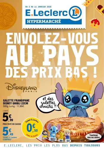 Catalogue E.Leclerc - 02/01/2026 - 11/01/2026.