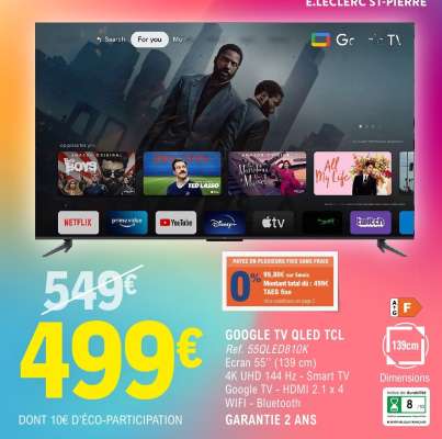 GOOGLE TV OLED TCL
