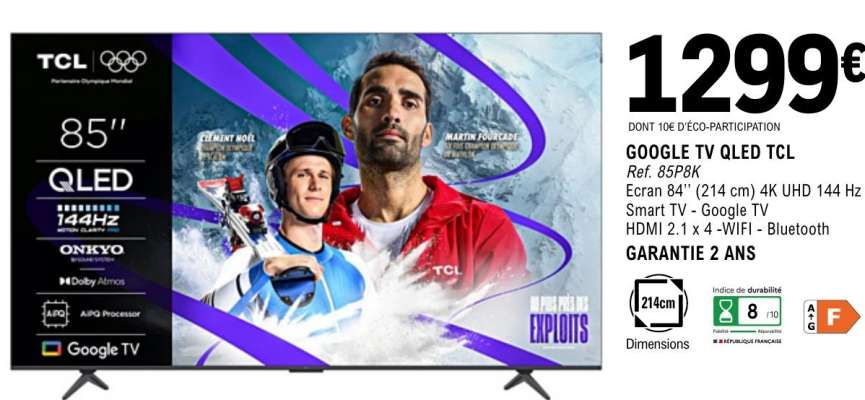 GOOGLE TV QLED "TCL"