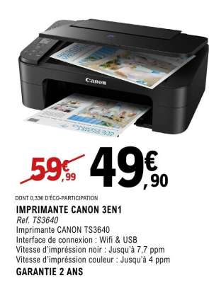 IMPRIMANTE CANON 3EN1
