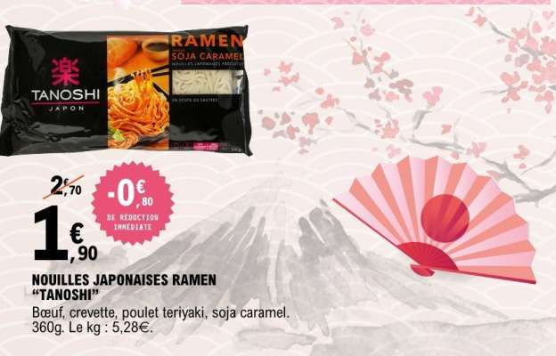 Nouilles Japonaises Ramen "Tanoshi"