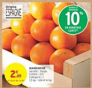 Mandarines
