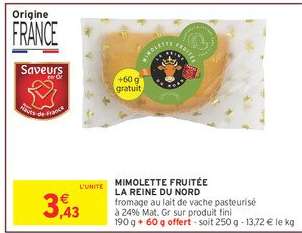 Mimolette Fruité La Reine du Nord
