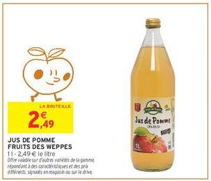 Jus de Pomme Fruits des Weppes