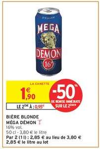 Bière Blonde Méga Démon