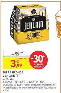 Bière Blonde Jenlain