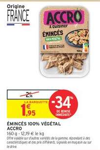 Emincés 100% Végétal Accro