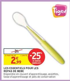 Les essentiels pour les repas de bébé