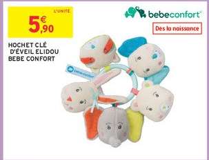 Hochet Clé d'Éveil Elidou Bébé Confort