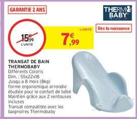 Transat de Bain Thermobaby