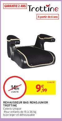 Rehausseur Bas Renojunior Trottine