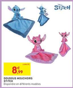 DOUDOUS MOUCHOIRS STITCH