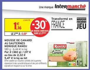 Mousse de Canard au Sauternes Monique Ranou