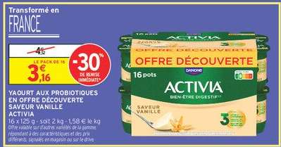 Activia Saveur Vanille