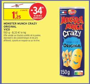 Monster Munch Crazy Original