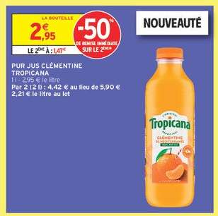Pur Jus Clémentine Tropicana