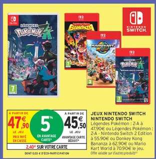 Jeux Nintendo Switch