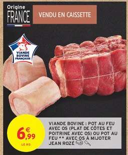 Viande Bovine Pot au Feu avec Os