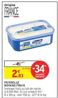 FAISSELLE ROYANS FRAIS