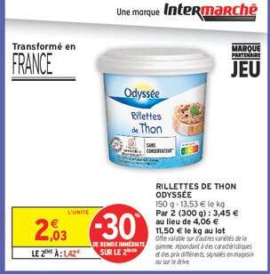 Rillettes de Thon Odyssée