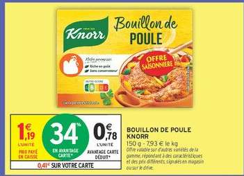 Bouillon De Poule Knorr
