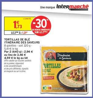TORTILLAS DE BLÉ ITINÉRAIRE DES SAVEURS
