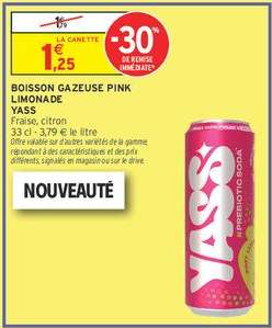 Boisson Gazeuse Pink Limonade YASS